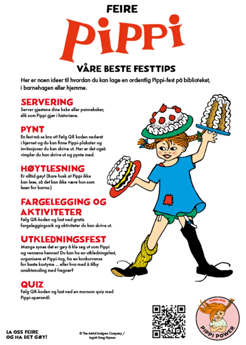 Pippi - våre beste festtips
