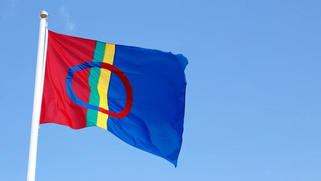 Det samiske flagg