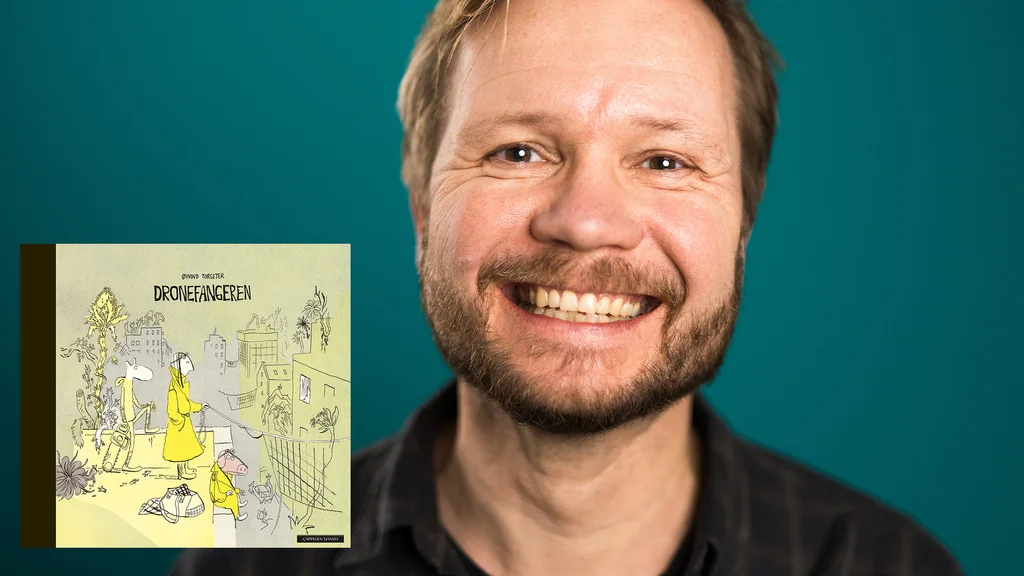 Øyvind Torseter-og-boken-Dronefangeren