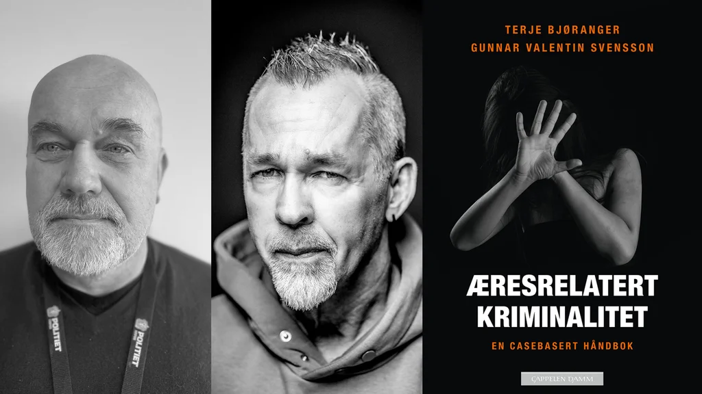 Æresrealtert kriminalitet med forfatterne Terje Bjøranger og Gunnar Valentin Svensson