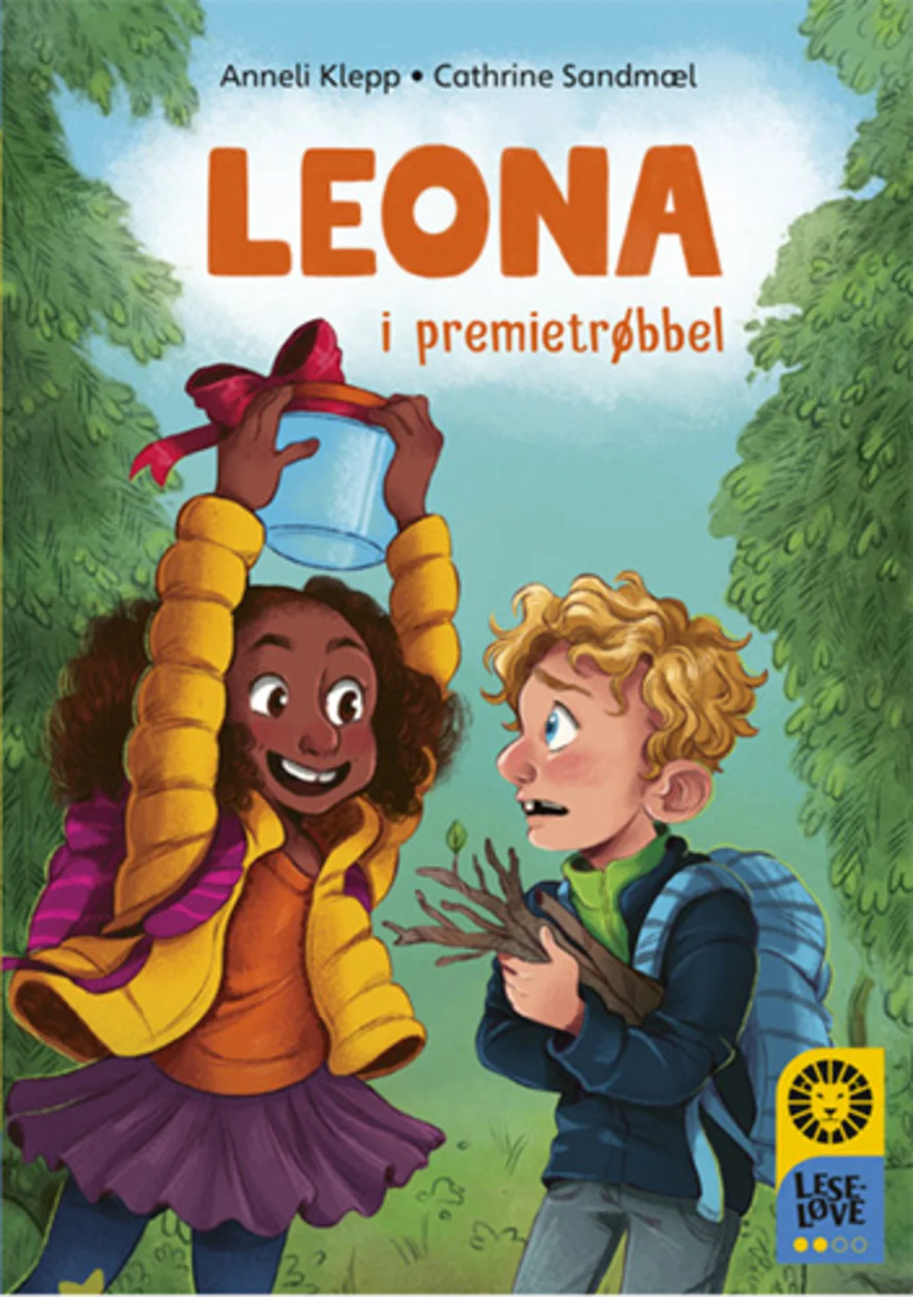 Leseløve-nivå-2-Leona-i-premietrøbbel-omslag