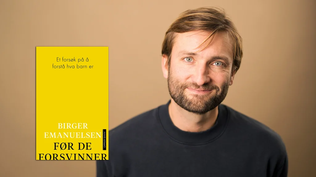 Birger Emanuelsen med boken Før de forsvinner