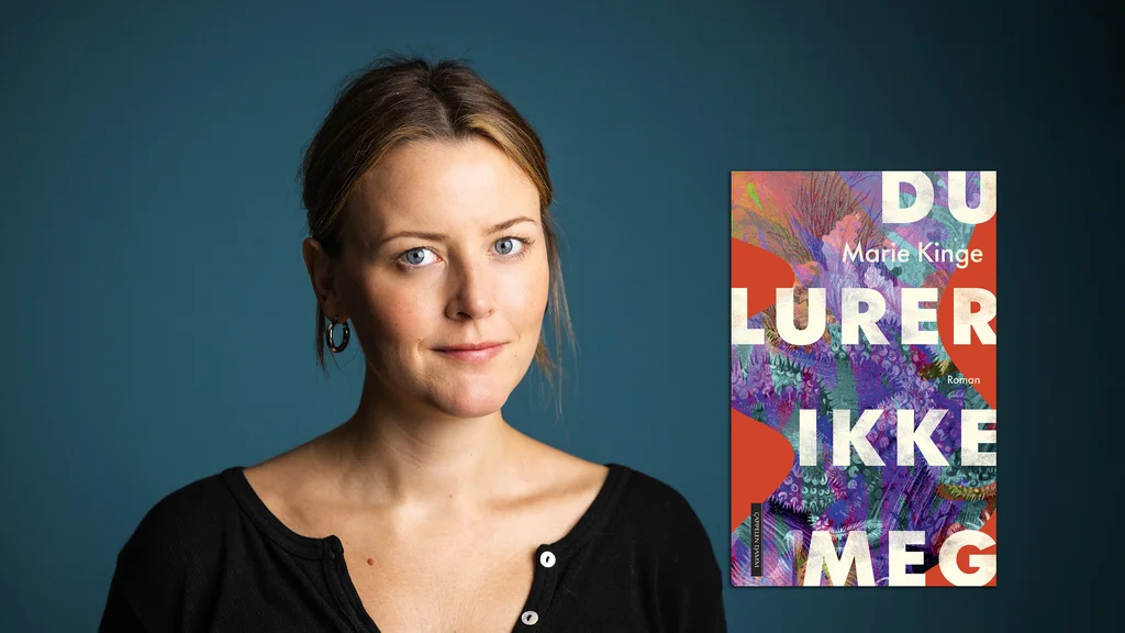 Marie Kinge med romanen Du lurer ikke meg